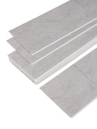 Стеновая панель ПВХ ламинированная «Мрамор Пиетра грей», 2700×250 мм, цвет серый  (артикул 10987775)  большой выбор товаров оптом и в розницу по низким ценам с доставкой