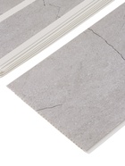 Стеновая панель ПВХ ламинированная «Мрамор Пиетра грей», 2700×250 мм, цвет серый  (артикул 10987775)  большой выбор товаров оптом и в розницу по низким ценам с доставкой