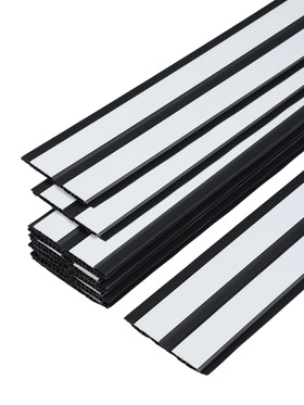 Панель ПВХ рейка Белая шагрень 3х0,125 м