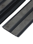 Стеновая панель рейка ПВХ «Бетон тёмный лофт», 3000×125 мм, цвет тёмно–серый  (артикул 10987779)  большой выбор товаров оптом и в розницу по низким ценам с доставкой