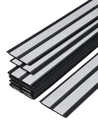 Стеновая панель рейка ПВХ «Бетон», 3000×125 мм, цвет серый  (артикул 10987781)  большой выбор товаров оптом и в розницу по низким ценам с доставкой