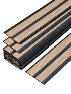 Стеновая панель рейка ПВХ «Кедр», 3000×125 мм, цвет бежевый  (артикул 10987782)  большой выбор товаров оптом и в розницу по низким ценам с доставкой