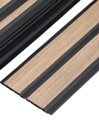 Стеновая панель рейка ПВХ «Кедр», 3000×125 мм, цвет бежевый  (артикул 10987782)  большой выбор товаров оптом и в розницу по низким ценам с доставкой