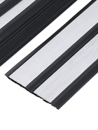 Стеновая панель рейка ПВХ «Санторини белый», 3000×125 мм, цвет серый  (артикул 10987785)  большой выбор товаров оптом и в розницу по низким ценам с доставкой