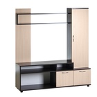 УЦЕНКА Мини-стенка Лира, 1600х1400х380, Венге/Дуб молочный - Фото 3