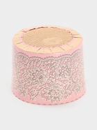 Формы для выпечки кулича бумажные «Кружева», одноразовые, набор 10 шт., 11×8.5 см, розовые - Фото 2