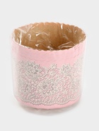 Формы для выпечки кулича бумажные «Кружева», одноразовые, набор 10 шт., 11×8.5 см, розовые - Фото 4