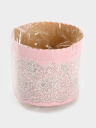 Формы для выпечки кулича бумажные «Кружева», одноразовые, набор 10 шт., 11×8.5 см, розовые - Фото 5