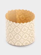 Формы для выпечки кулича бумажные «Жемчуг.ХВ», одноразовые, набор 10 шт., 7×6 см, бежевые - Фото 2