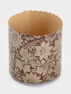 Формы для выпечки кулича бумажные «Узоры», одноразовые, набор 10 шт., 9×9 см, коричневые - Фото 1