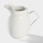 УЦЕНКА Чайный сервиз на подставке BellaTenero, 15 предметов: чайник 850 мл, 6 кружек 70 мл, сахарница с ложкой 300 мл, молочник 250 мл, 6 блюдец, фарфор, белы... - Фото 7