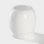 УЦЕНКА Чайный сервиз на подставке BellaTenero, 15 предметов: чайник 850 мл, 6 кружек 70 мл, сахарница с ложкой 300 мл, молочник 250 мл, 6 блюдец, фарфор, белы... - Фото 10