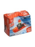 УЦЕНКА КОНСТРУКТОР Спасатели "Пожарный катер", 25 деталей № SL-7521В - Фото 2