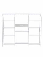 Подставка для цветов, 208×40×177 см, 8 полок, 3 секции, белая  (артикул 10990792)  большой выбор товаров оптом и в розницу по низким ценам с доставкой