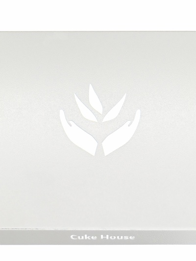 Подставка для цветов, 208×40×177 см, 8 полок, 3 секции, белая