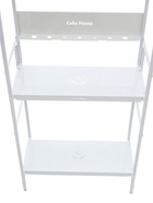 Подставка для цветов, 208×40×177 см, 8 полок, 3 секции, белая  (артикул 10990792)  большой выбор товаров оптом и в розницу по низким ценам с доставкой