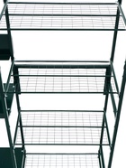 Подставка для цветов, 208×40×177 см, 8 полок, 3 секции, зелёная  (артикул 10990793)  большой выбор товаров оптом и в розницу по низким ценам с доставкой