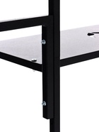 Подставка для цветов, 208×40×177 см, 8 полок, 3 секции, чёрная  (артикул 10990794)  большой выбор товаров оптом и в розницу по низким ценам с доставкой