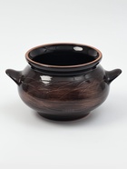 УЦЕНКА Горшок керамический для запекания «Русский» 0.95 л / 14×15 см, без крышки, старина - Фото 2