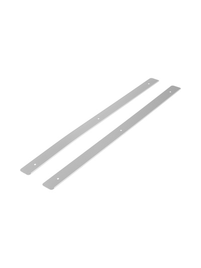 Планка для столешницы торцевая CAPPIO, 38 мм, цвет хром, набор 2 шт.