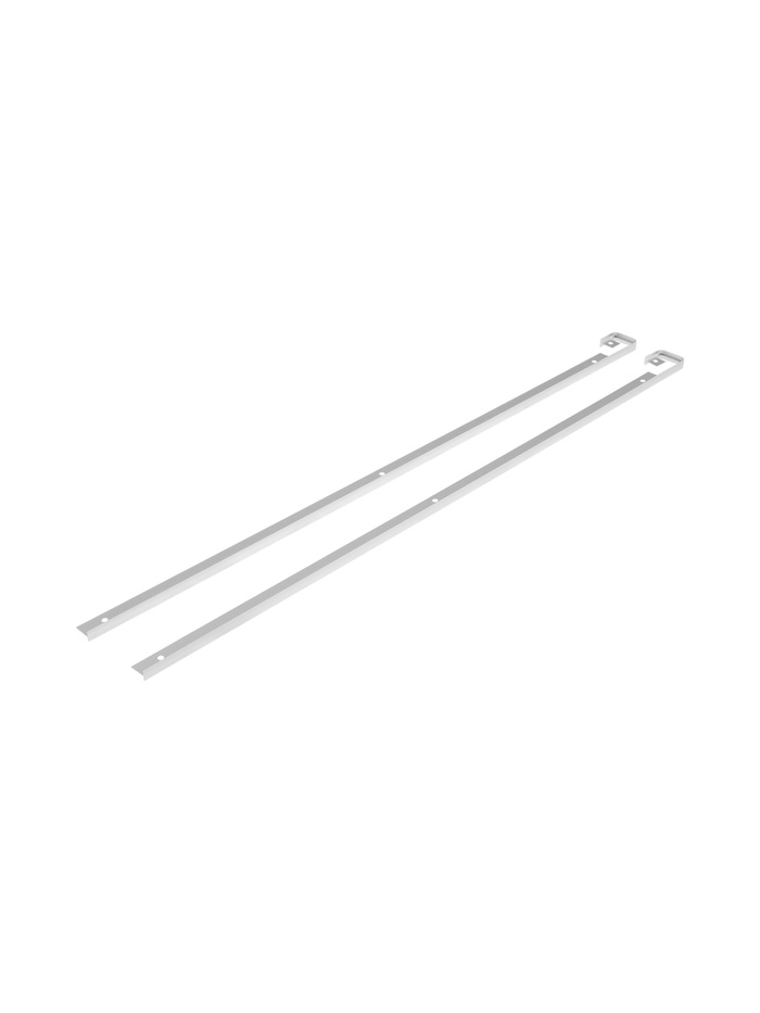 Планка для столешницы щелевая CAPPIO, 28 мм, цвет хром, набор 2 шт. - Фото 1