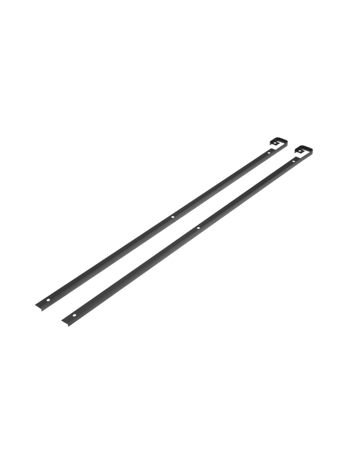 Планка для столешницы щелевая CAPPIO, 28 мм, черный, набор 2 шт. - Фото 1