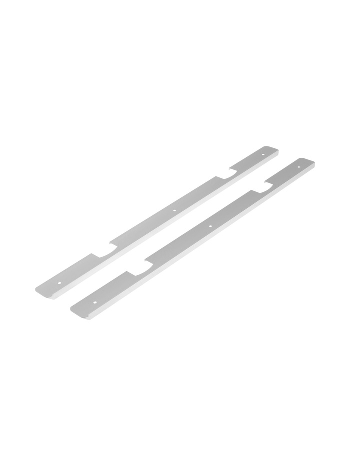 Планка для столешницы угловая CAPPIO, 38 мм, цвет хром, набор 2 шт. - Фото 1