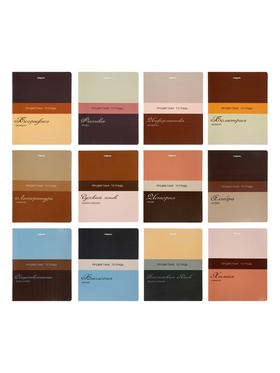 Комплект 12 предметных тетрадей 48 листов, справочная информация, 60 г