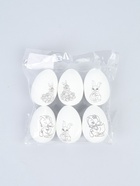 Заготовки для творчества «Пасхальные яйца» под роспись, набор 6 шт. - Фото 3