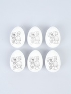 Заготовки для творчества «Зайка» под роспись, набор 6 шт. - Фото 2