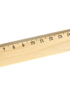 Линейка деревянная, 15 см - Фото 3