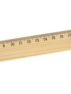 Линейка деревянная, 25 см - фото 121985014
