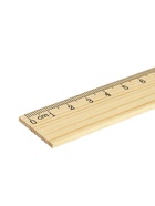 Линейка деревянная, 25 см - фото 121985015