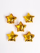 Воздушный шар фольгированный 5" «Золотая звезда», набор 5 шт.  (артикул 10959845)  большой выбор товаров оптом и в розницу по низким ценам с доставкой