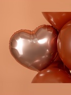 Воздушный шар фольгированный 18" «Розовое сердце», набор 5 шт.  (артикул 10960298)  большой выбор товаров оптом и в розницу по низким ценам с доставкой