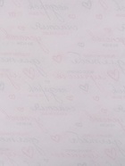 Бумага упаковочная крафт белый «Пожелания», черный/розовый, 0.7×10±5% м, 60 г - Фото 4