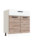 Кухня прямая «Эра», 2800х600 мм, цвет дуб горный/белый 10992459