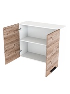 Кухня прямая «Эра», 2800х600 мм, цвет дуб горный/белый 10992459