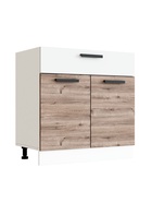 Кухня прямая «Эра», 2800х600 мм, цвет дуб горный/белый 10992459