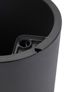 Кашпо для цветов «Флориан», 11 л, d=25 см, h=39.5 см, пластиковое, цвет графит - Фото 2