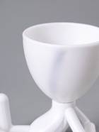 УЦЕНКА Кашпо пластиковое "Мистер Грин на лайте" 9,7*12*7,3 см белый - Фото 7