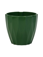 УЦЕНКА Кашпо "Флюте" со вставкой 3л, цвет малахит - Фото 2
