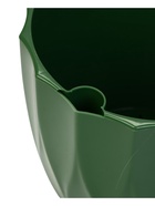 УЦЕНКА Кашпо "Флюте" со вставкой 3л, цвет малахит - Фото 3