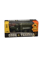 УЦЕНКА АВТОГРАД Грузовик металлический УРАЛ Армия, инерция, 1;43, цвет зеленый - Фото 3