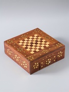 УЦЕНКА Шахматы дорожные 20,5х20,5х7 см, дерево шишам - Фото 2