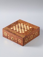 УЦЕНКА Шахматы дорожные 20,5х20,5х7 см, дерево шишам - Фото 3