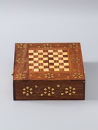 УЦЕНКА Шахматы дорожные 20,5х20,5х7 см, дерево шишам - Фото 4