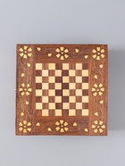 УЦЕНКА Шахматы дорожные 20,5х20,5х7 см, дерево шишам - Фото 6