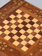 УЦЕНКА Шахматы дорожные 20,5х20,5х7 см, дерево шишам - Фото 7