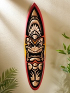 УЦЕНКА Панно «Доска для сёрфа. Тотем», 100×24 см, дерево - Фото 1